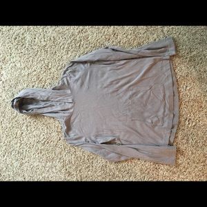 Knit gap body hoodie size large